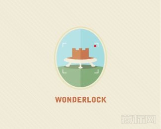 Wonderlock安全系统logo设计