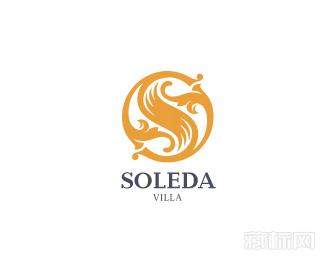Soleda villa别墅标志设计