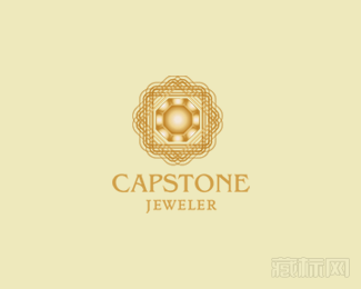 Capstone Jeweler珠宝商店logo设计