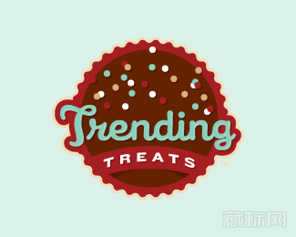 Trending Treats面包logo