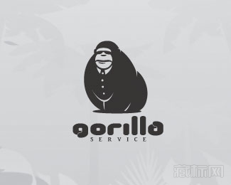 Gorilla service大猩猩标志设计