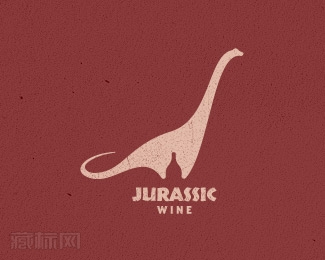 Jurassic红酒logo