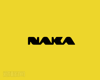 NAKA男装店标志设计