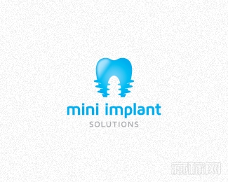 Mini Implant牙科医院标志设计