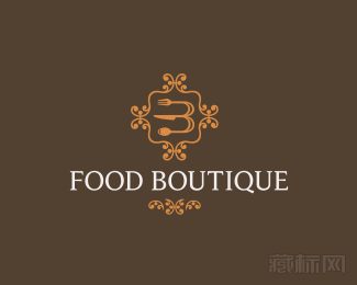 food boutique食品专卖店logo设计