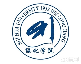 绥化学院校徽logo图片含义