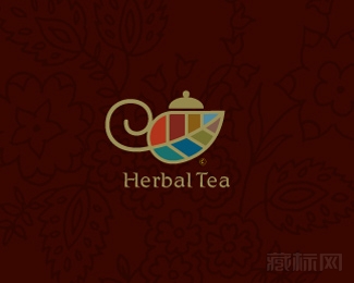 Herbal Tea草药标志设计