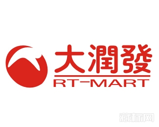 RT-MART大润发超市logo设计