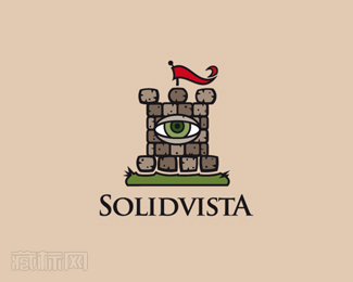 SolidVista电影标志设计