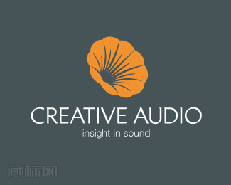 Creative Audio高端音乐会所标志设计