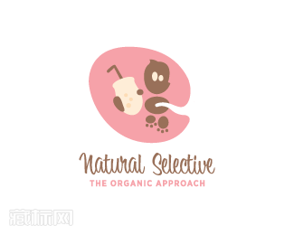 Natural Selective餐厅标志设计