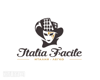 意大利房地产Italia-Facile标志设计