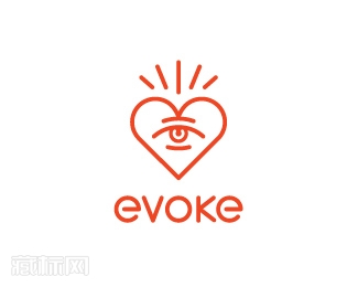 Evoke素描本logo设计