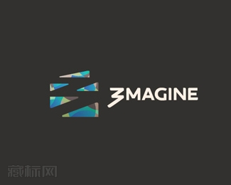 3magine网站建设工作室logo设计