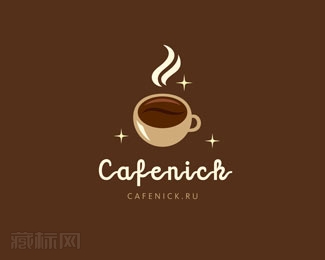 Cafenick咖啡公司logo设计