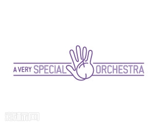 A Very Special Orchestra特殊教育音乐演奏标志设计