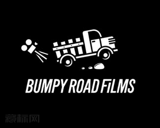 Bumpy Road Films电影制作公司logo设计