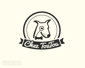 cheztoutou宠物配件logo设计