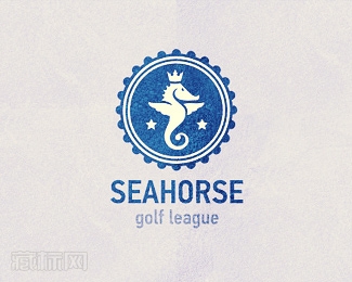 sea horse高尔夫锦标晒logo