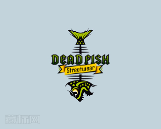 Dead Fish街舞队标志设计