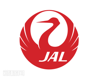 日本JAL航空公司标志为什么是红鹤