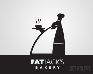 Fat Jack's面包店logo设计