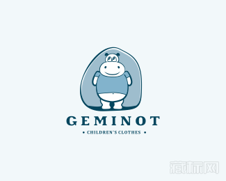 Geminot童装商标设计