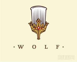 Wolf快餐商店logo设计