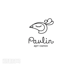 Pavlin舞蹈用品标志设计