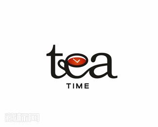 tea time茶时间logo设计