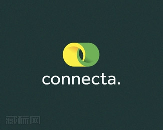 Connecta小额贷款公司logo设计