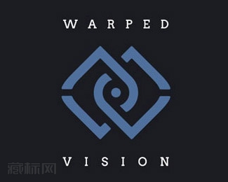 Warped Vision视觉传媒公司logo欣赏
