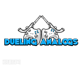 Dueling Analogs游戏工会标志设计