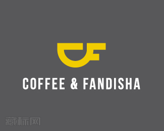 Coffee&Fandisha咖啡标志设计