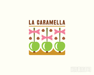La Caramella咖啡馆logo欣赏