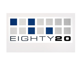 Eighty20数据公司logo设计