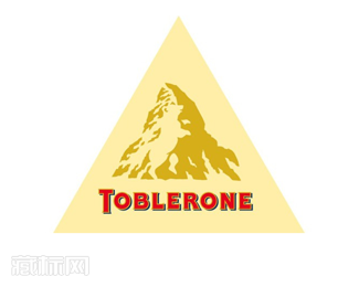 Toblerone瑞士三角巧克力标志设计
