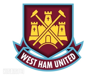 西汉姆联足球俱乐部West Ham United Football Club队徽标志欣赏