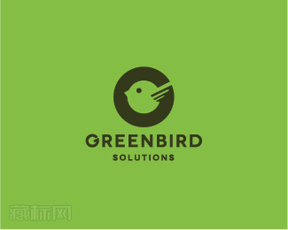 国外green bird绿鸟标志设计欣赏