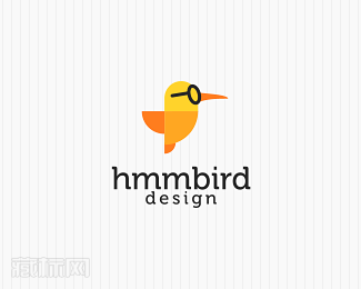 Hmmbird设计机构logo设计