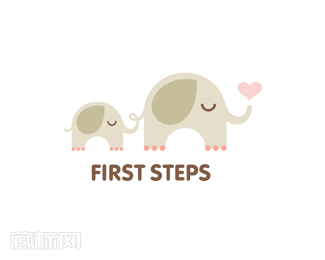 First steps玩具商店logo设计欣赏