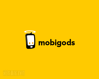 Mobigods应用开发公司logo设计
