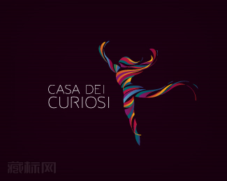 Casa dei Curiosi艺术馆标志设计