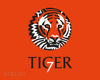 Tiger 7软件管理公司标志设计