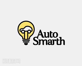 Auto Smarth汽车美容标志设计