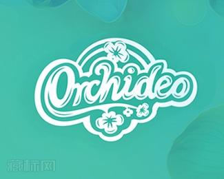 Orchidea美容院logo设计图片