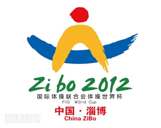 2012体操世界杯A级赛事淄博站logo设计