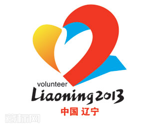 十二运会志愿者“志愿全运 心手相印”标识含义