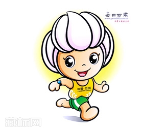 2012兰州国际马拉松赛吉祥物百合娃“兰兰”