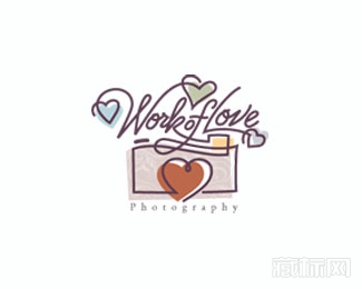Work of Love Photography标志设计图片
